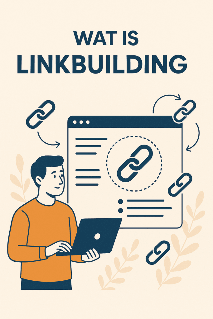 Wat is linkbuilding illustratie
